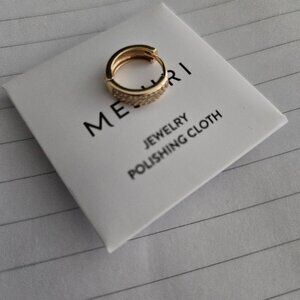 Mejuri Single Pave Diamond Hoop